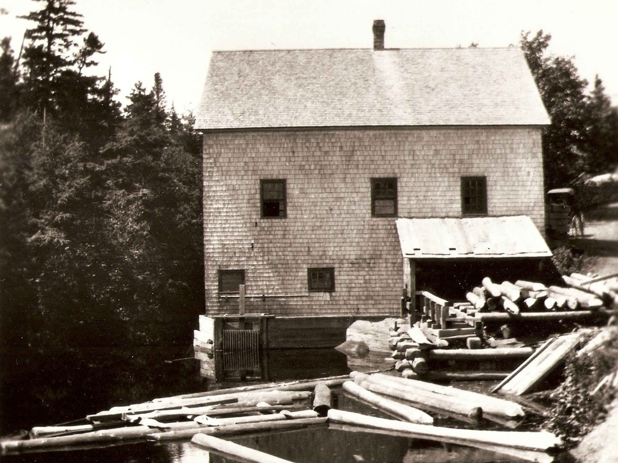 Balmoral Grist Mill with shingle mill attached (ca. 1920). 